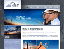 Tablet Screenshot of mitkor.ca